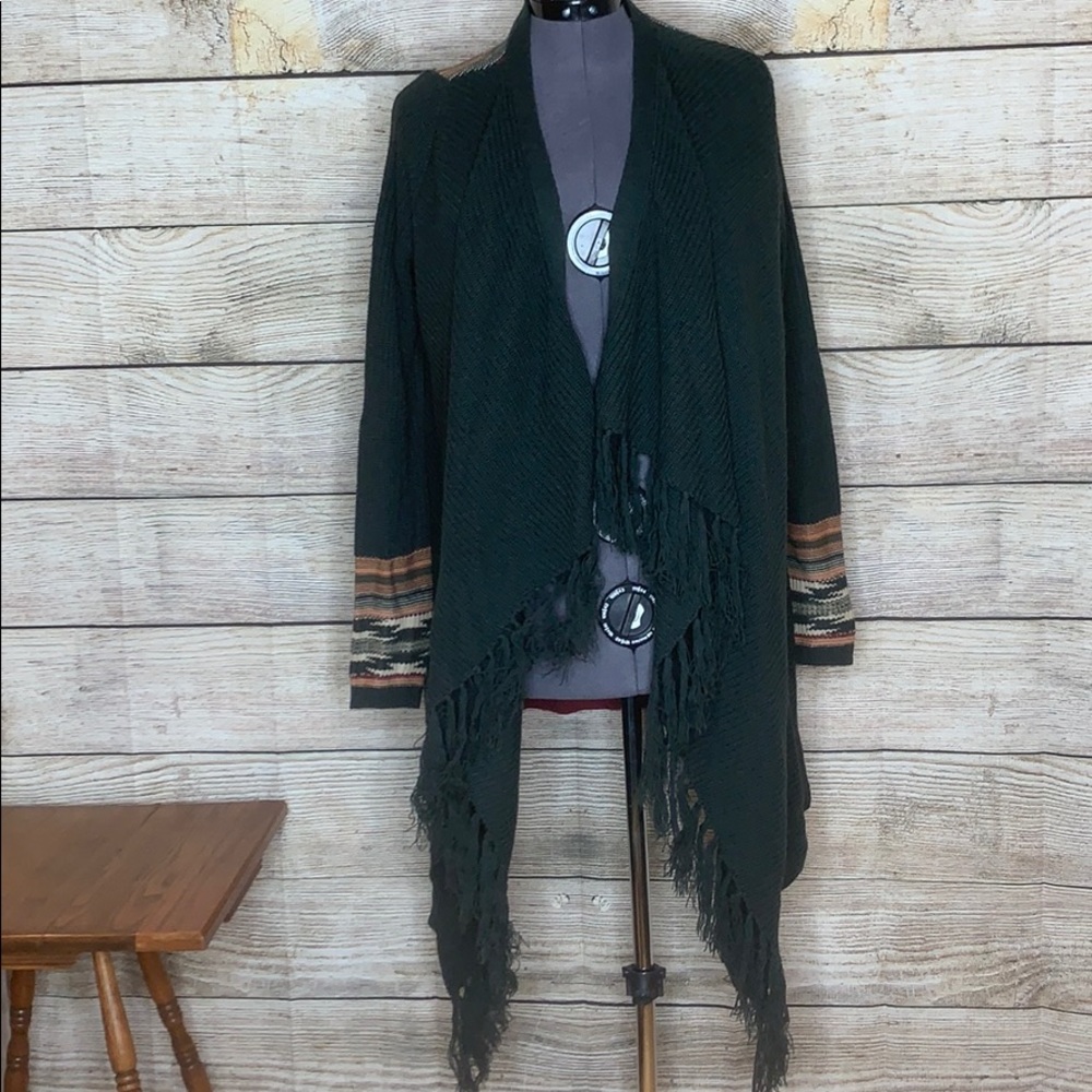 Miss Me small open front cardigan sweater